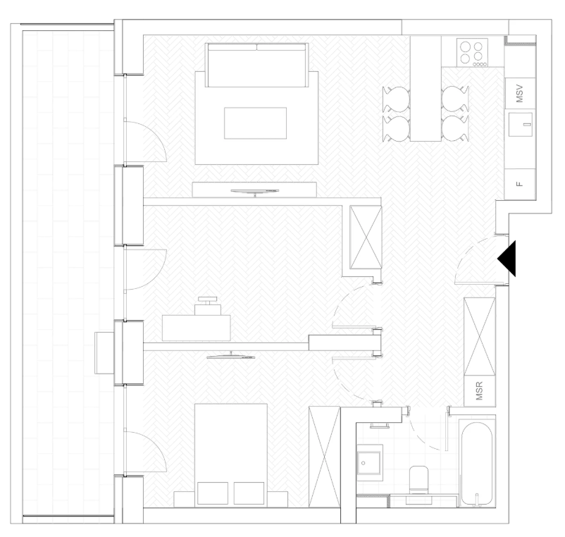 Apartament, 2 camere, PRIMA ASTERA , Vedere nord